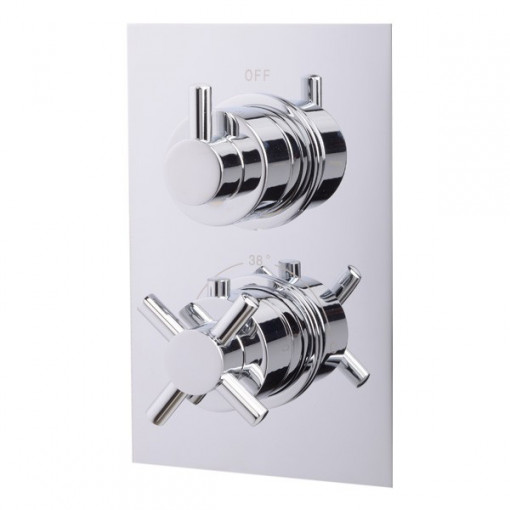 EcoStyle Concealed Dual Control Shower Valve with Diverter