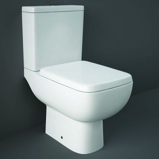 RAK Series 600 Close Coupled Toilet with Slim Wrap Over Soft Close Seat RAK Series 600 Close Coupled Toilet with Slim Wrap Over Soft Close Seat