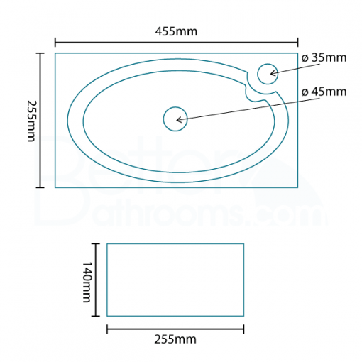 Frame Compact Wall Hung Basin