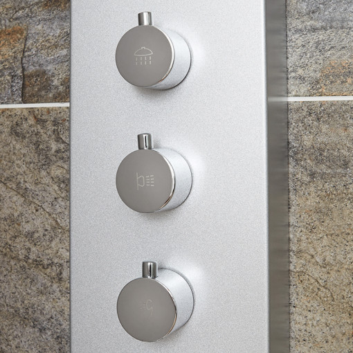 EcoWave Thermostatic Shower Tower Panel