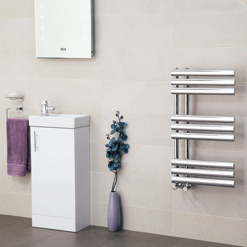 Finesse Designer 800 X 450mm Heated Towel Rail