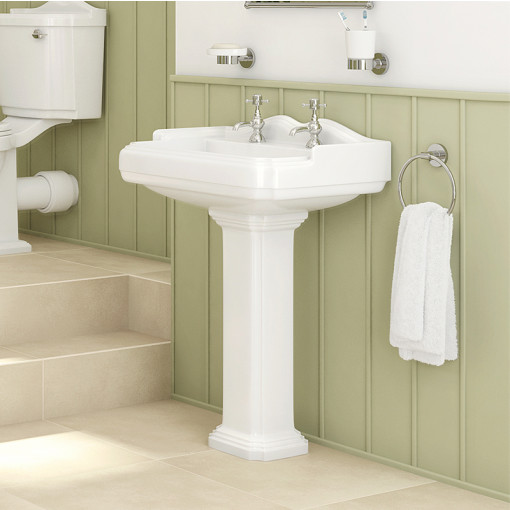 Victoriana Full Pedestal Basin