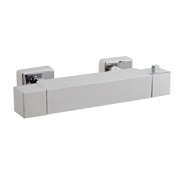 Square Thermostatic Bar Shower Valve