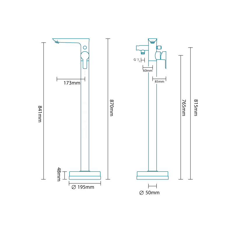 Image Result For Sol Freestanding Bath Shower Mixer