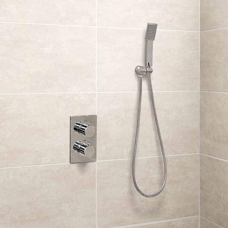 EcoS9 Dual Control Shower Valve with Handset and Head