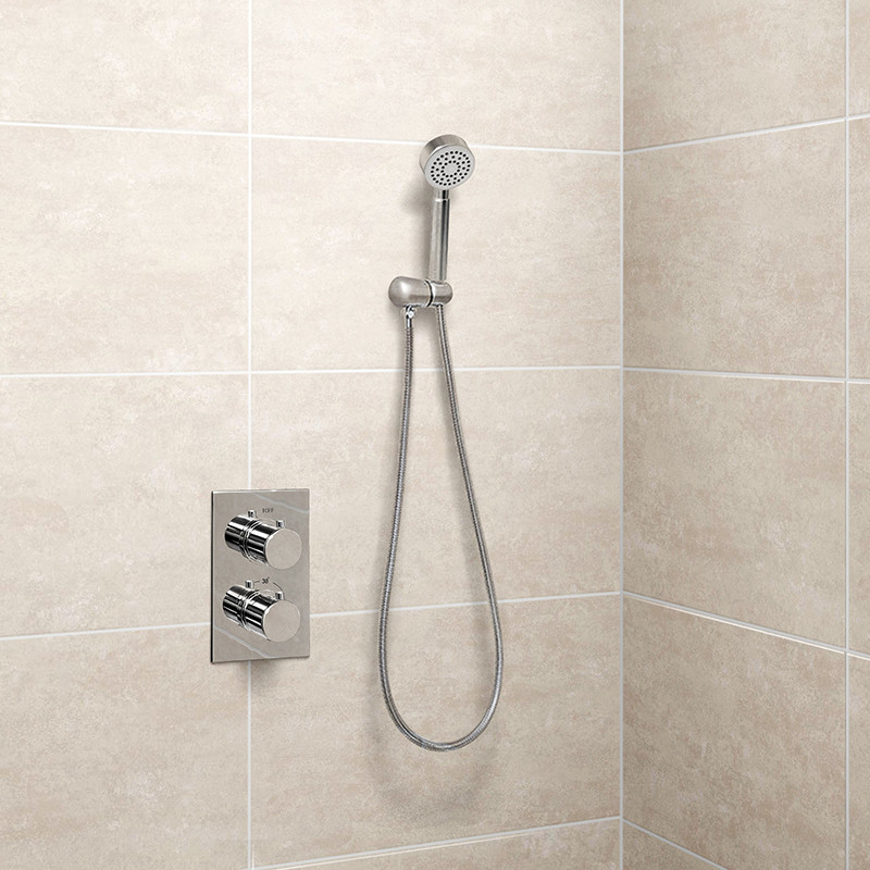 EcoS9 Concealed Dual Control Shower Valve with Diverter, Overflow and