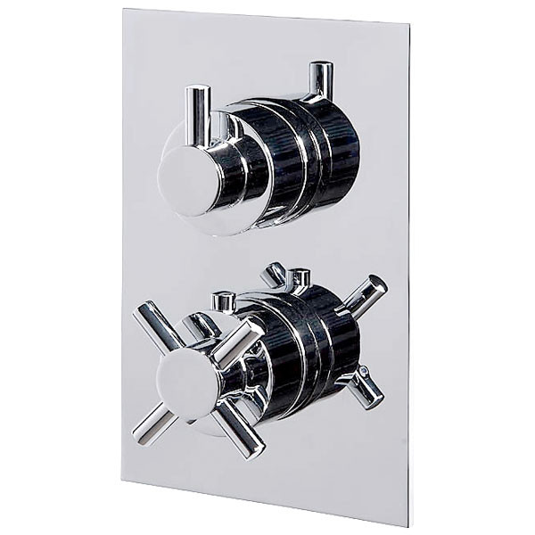 Style Concealed Dual Control Thermostatic Shower Valve