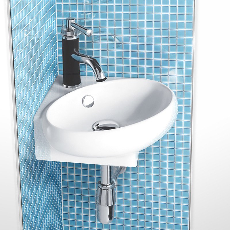 Florence Corner Cloakroom Basin