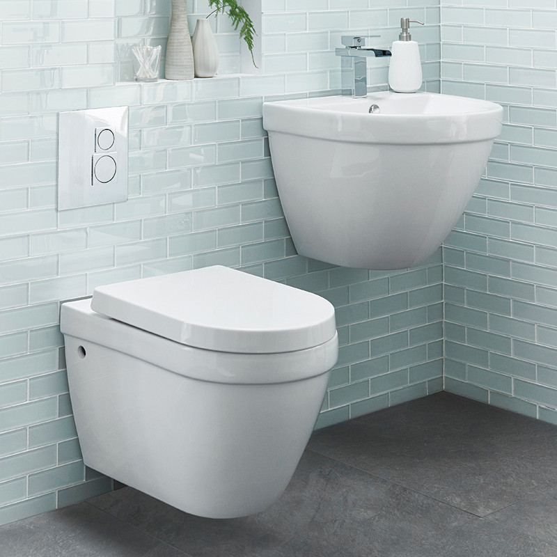 Aurora Wall Mounted Bathroom Suite