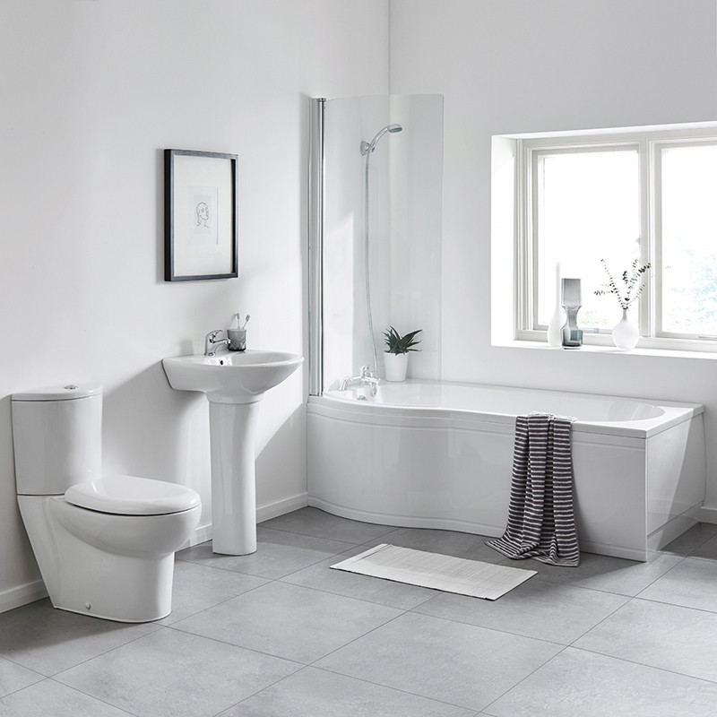 1700 Prima Left Hand Shower Bath Suite