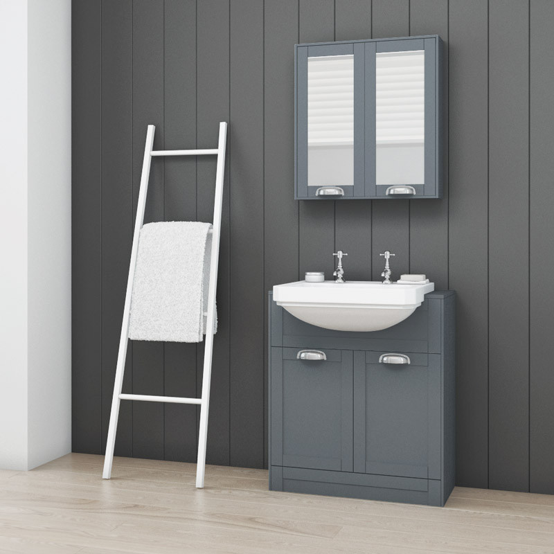 Nottingham Grey Semi Inset 48 Tap Hole Vanity Unit Extraordinary Inset Bathroom Cabinets Interior Nottingham Grey Semi Inset 48 Tap Hole Vanity Unit Extraordinary Inset Bathroom Cabinets Interior