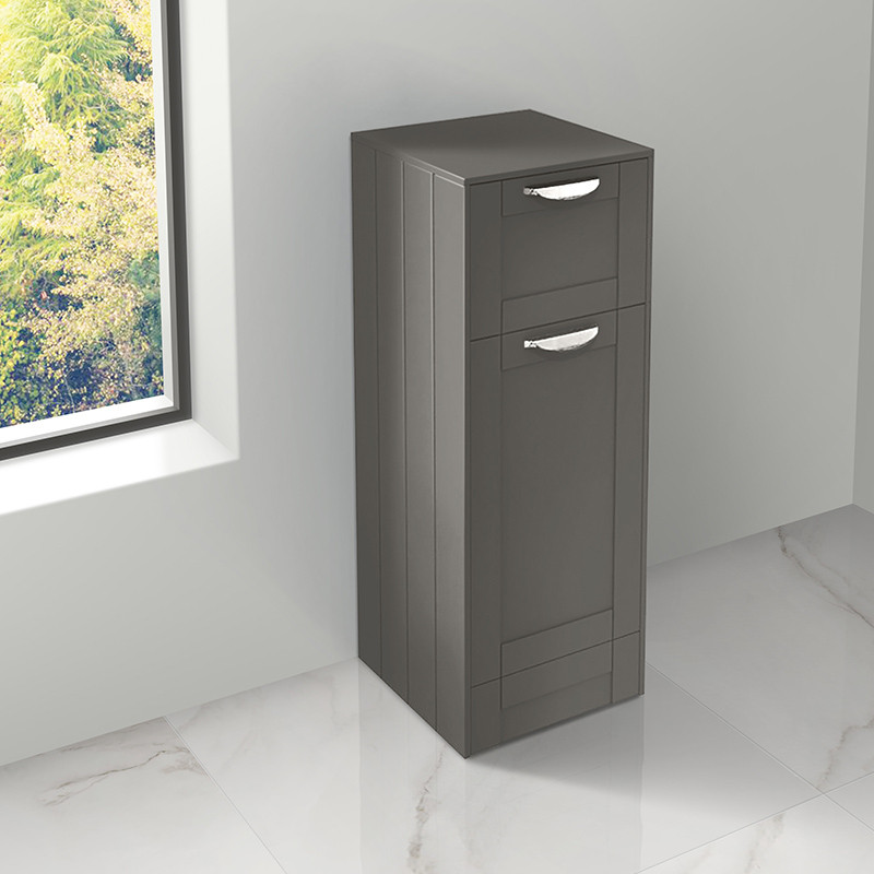 Nottingham Grey Single Door & Drawer Storage Unit