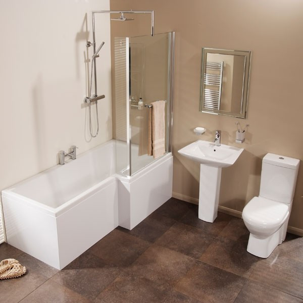 Verona Right Hand Shower Bath Suite