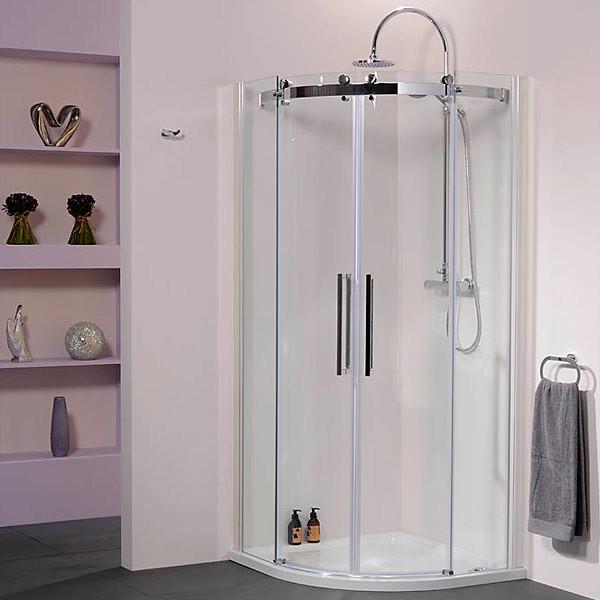 900 wide sliding shower door
