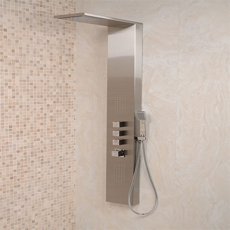 Aspire Steel Shower Panel