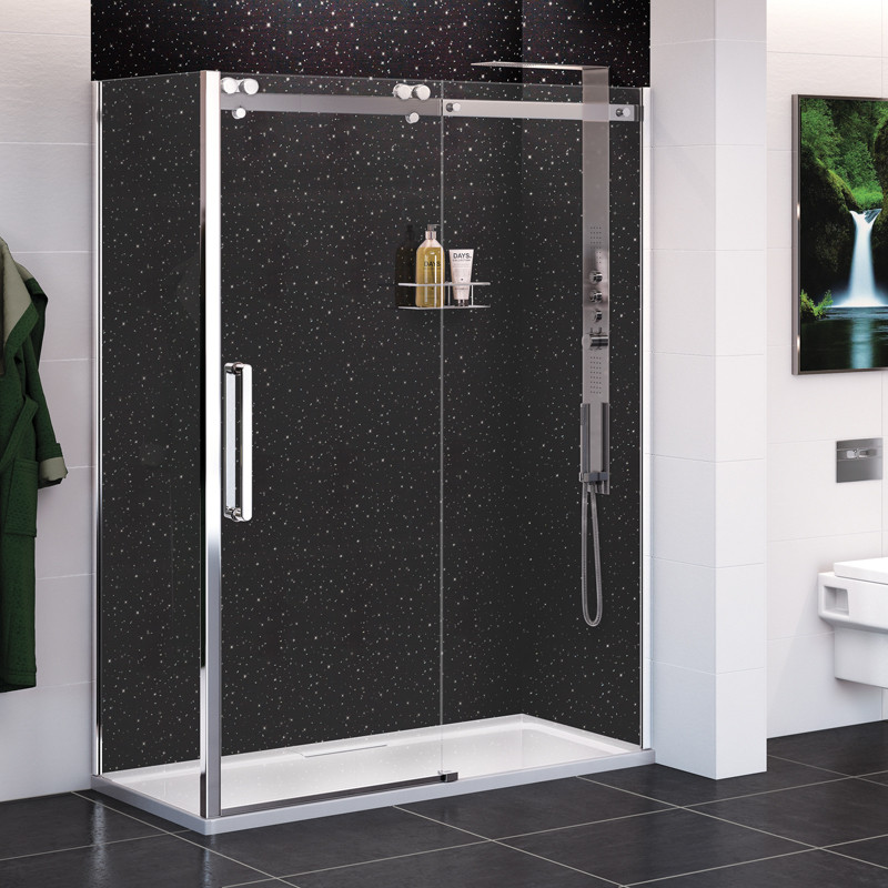 Black Quartz Wall Panel 2400 x 1000 x 10mm