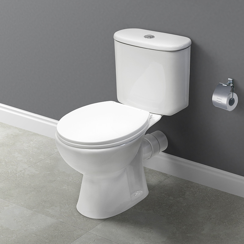 Preston Gloss White Wall Hung Vanity Unit with Venice Close Coupled Toilet