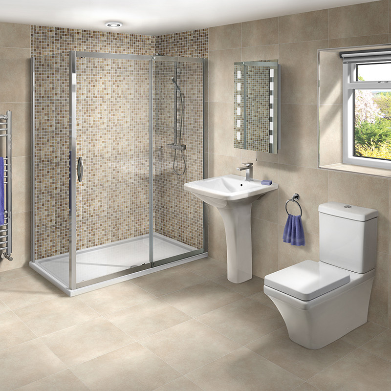 Aquafloe Iris 8mm 1200 X 800 Sliding Door Shower Enclosure Tray Aquafloe Iris 8mm 1200 X 800 Sliding Door Shower Enclosure Tray With Montana Suite