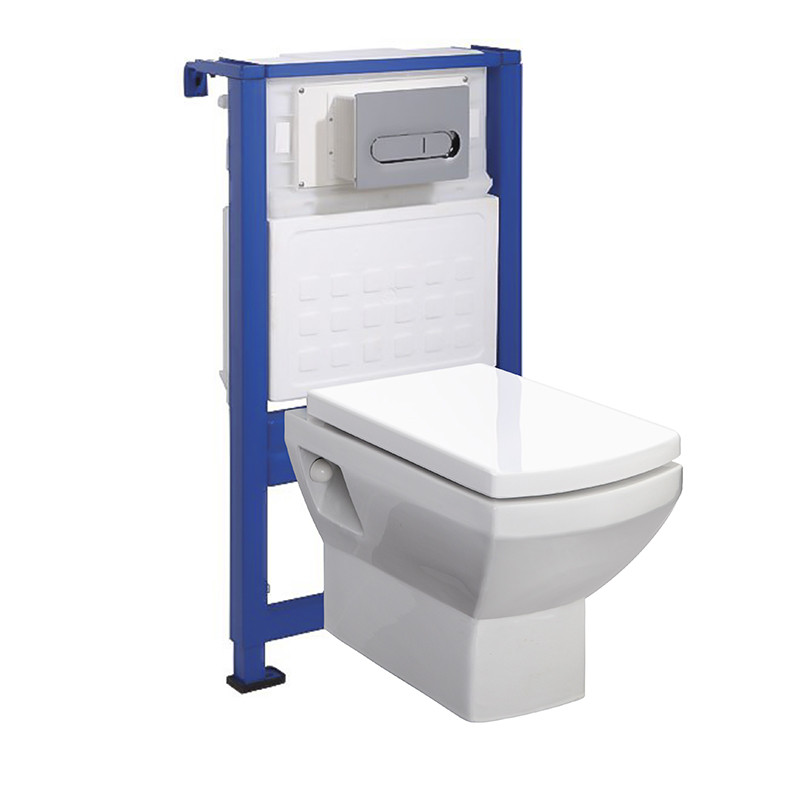 wall hung toilet frame