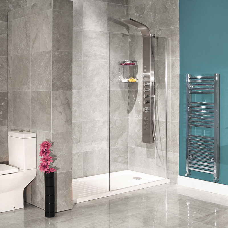 1850 x 700 Walk In Glass Shower Screen
