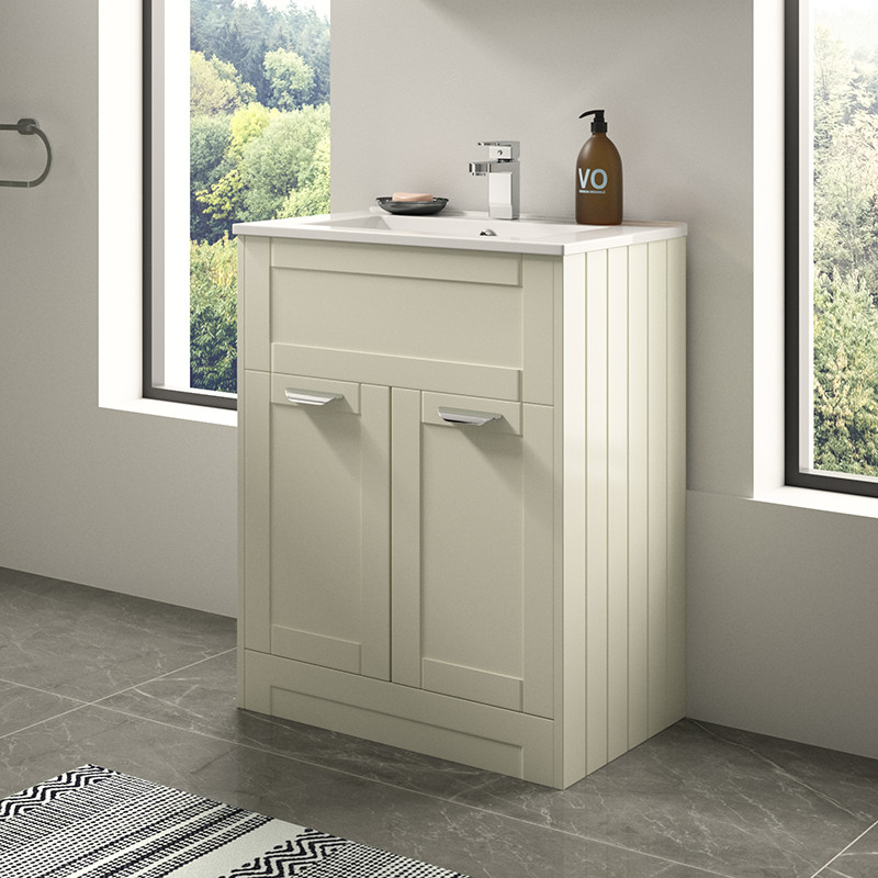 Nottingham Ivory 600 Vanity Unit