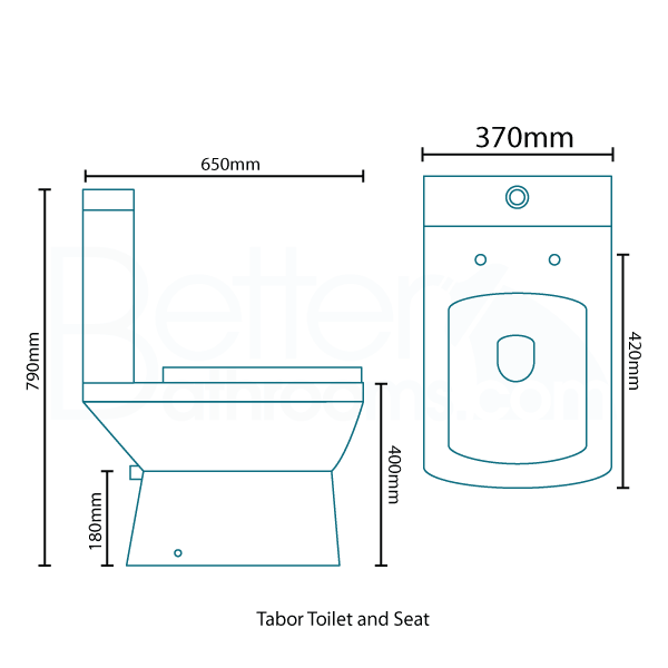 Tabor™ Toilet and Seat
