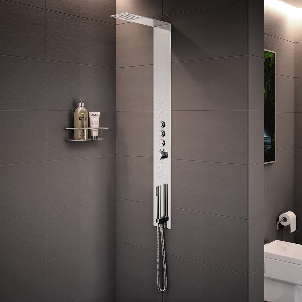 Trembor Luxury Thermostatic Shower Tower Panel
