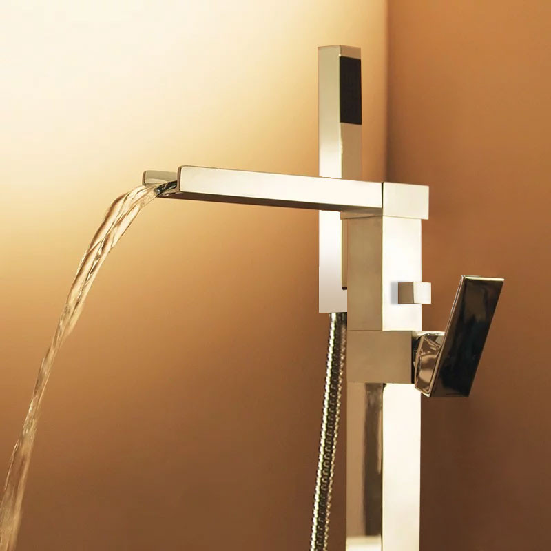 Sanctuary Waterfall Freestanding Bath Shower Mixer