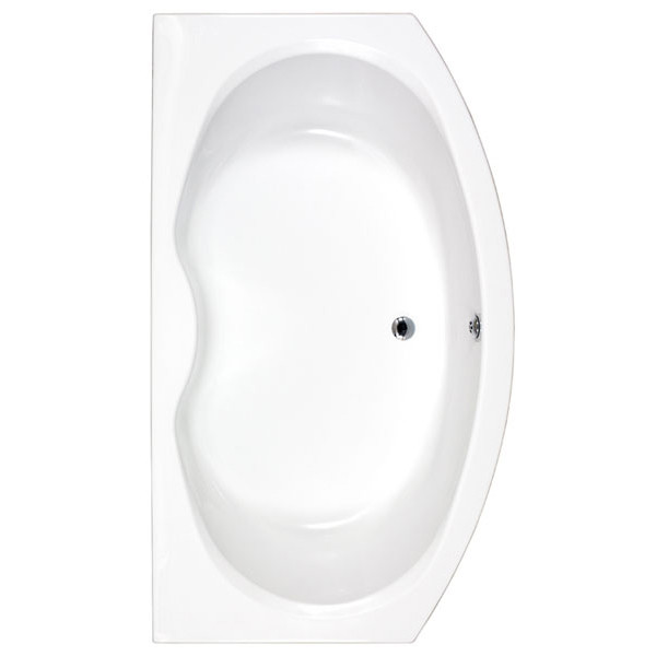 Corsica 1700 x 970 Bow Fronted Bath