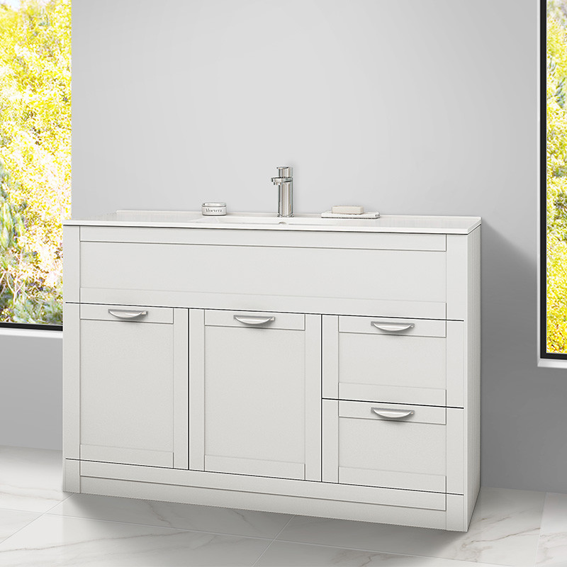Nottingham White 1000 Vanity Unit