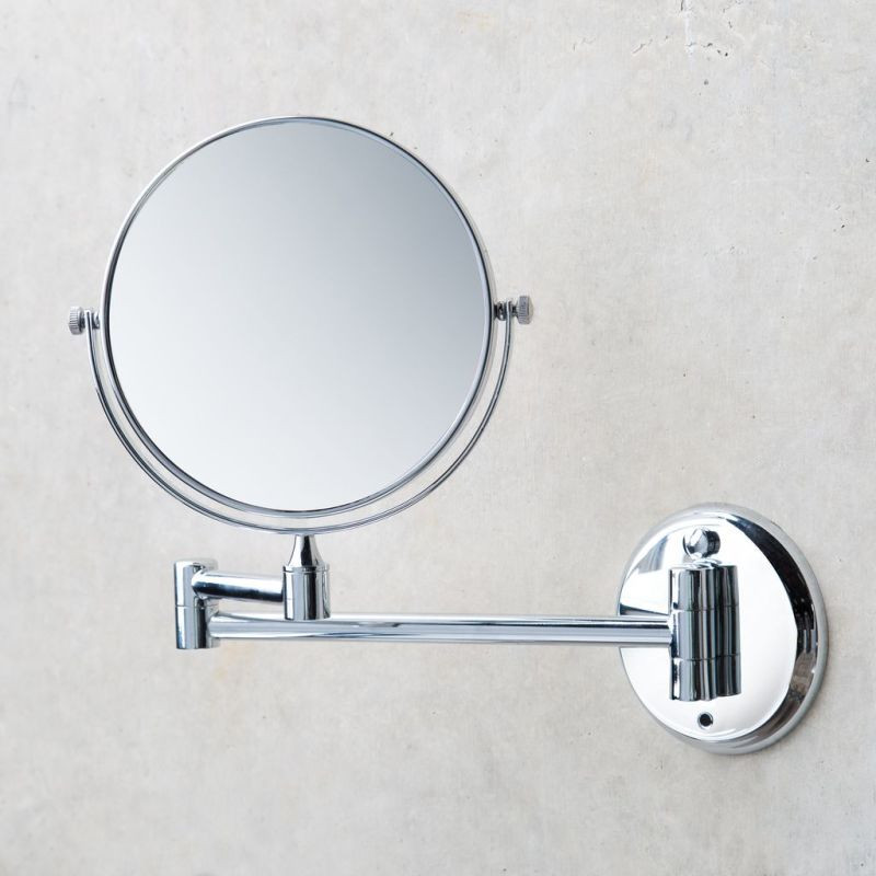 Round 150mm 5 x Magnifying Wall Mirror