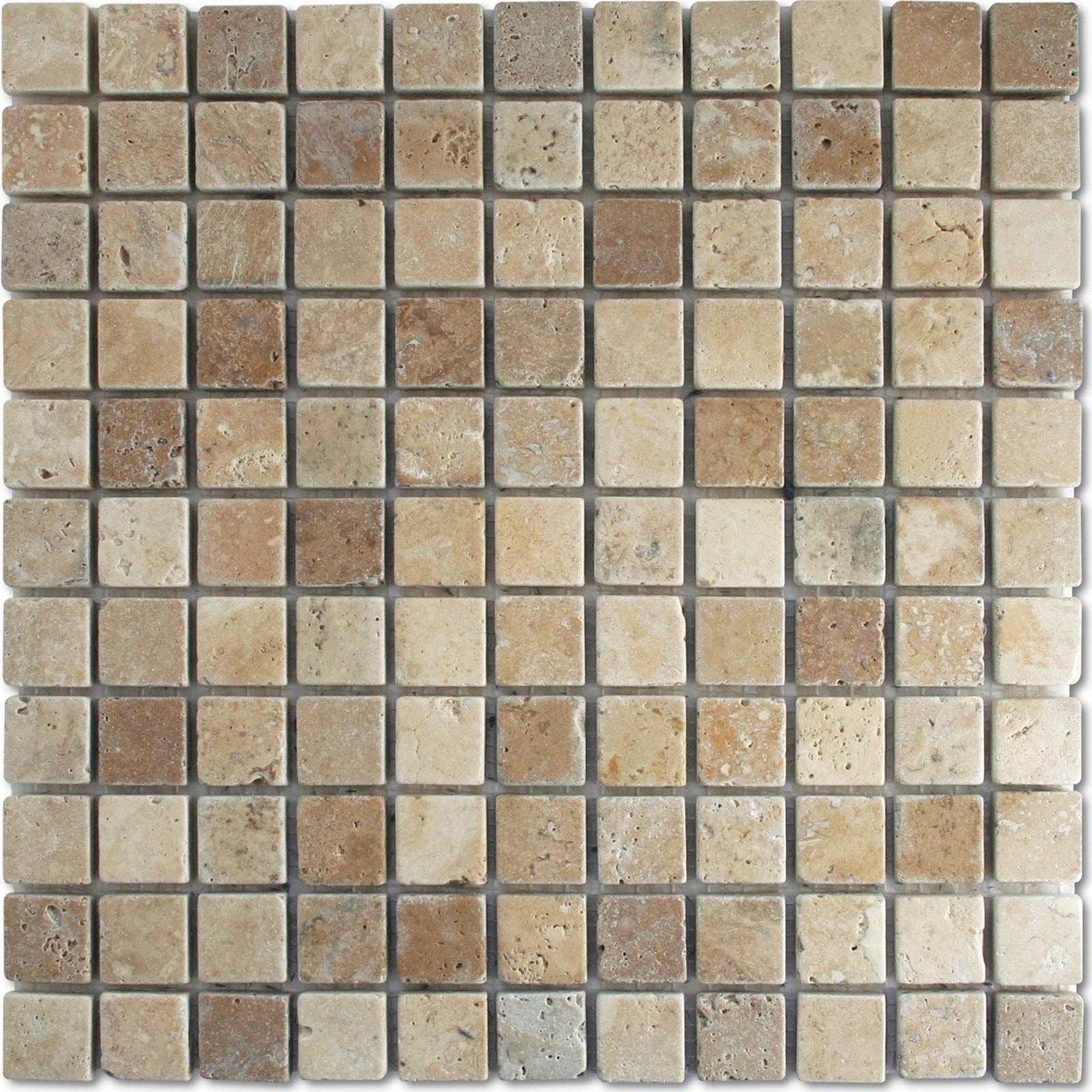 antique white brown tumbled wall floor mosaic antique white brown tumbled wall floor mosaic
