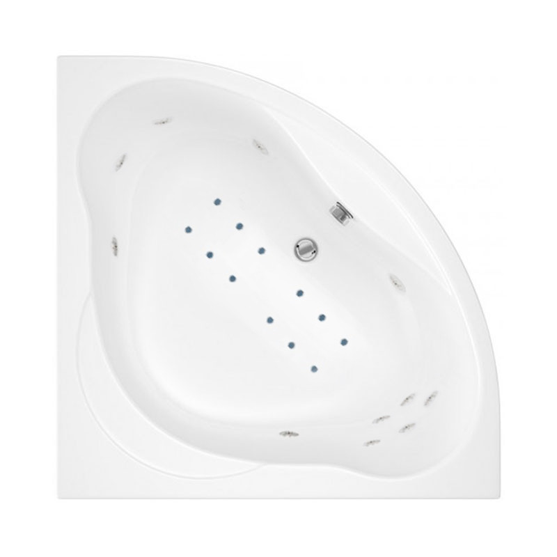 Barcelona 1350 x 1350 Hydrotherapy Corner Bath