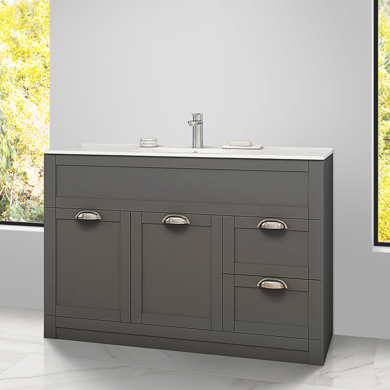 Nottingham Grey 1000 Vanity Unit