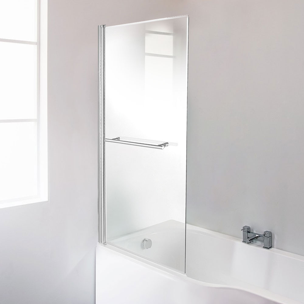 hinged bath shower screen