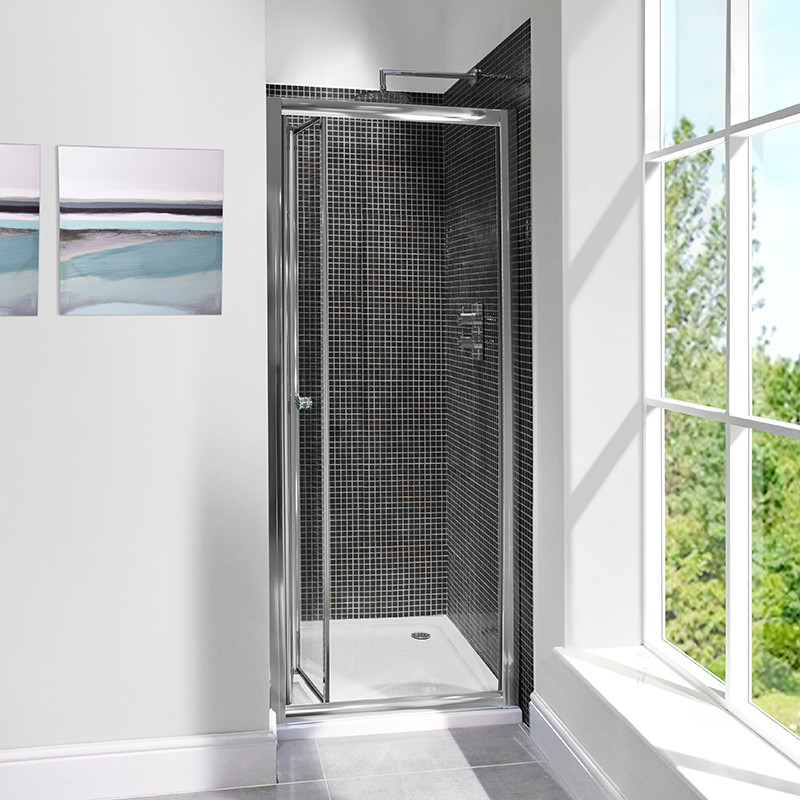 Aquafloe 6mm 700 Bi Fold Shower Door
