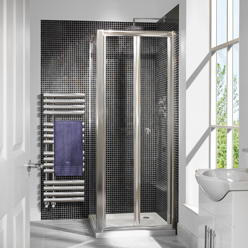 Aquafloe 6mm 760 Bi Fold Door Shower Enclosure