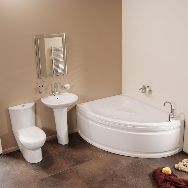 Vienna Left Hand Corner Bathroom Suite