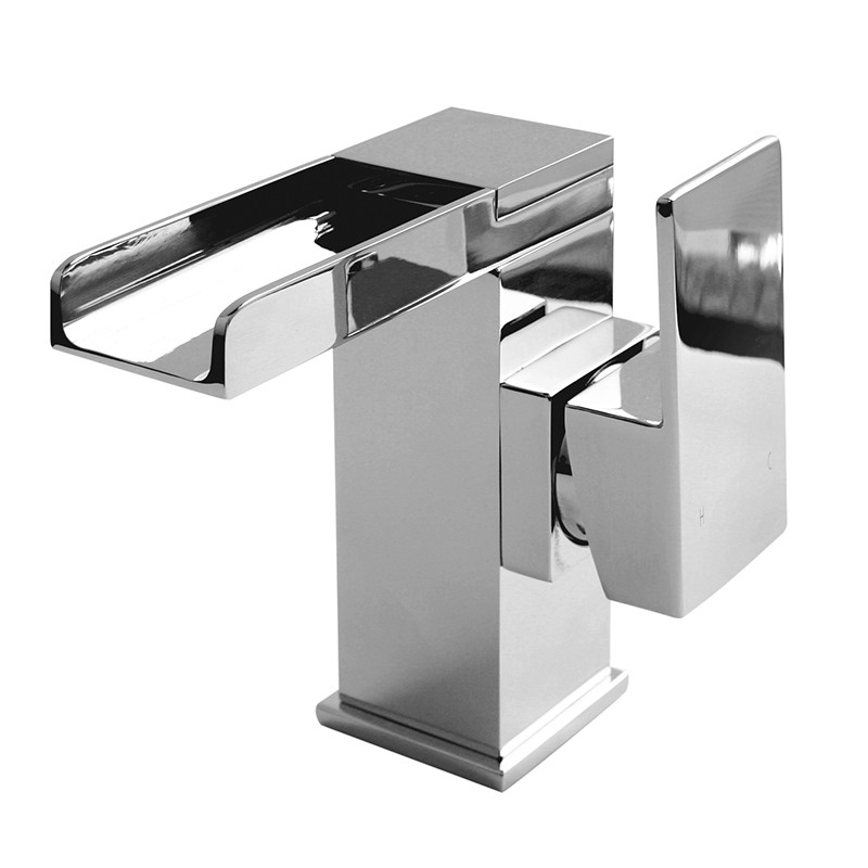 Quadra™ Waterfall Side Lever Basin Mixer Tap