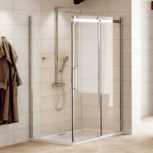 900 wide sliding shower door