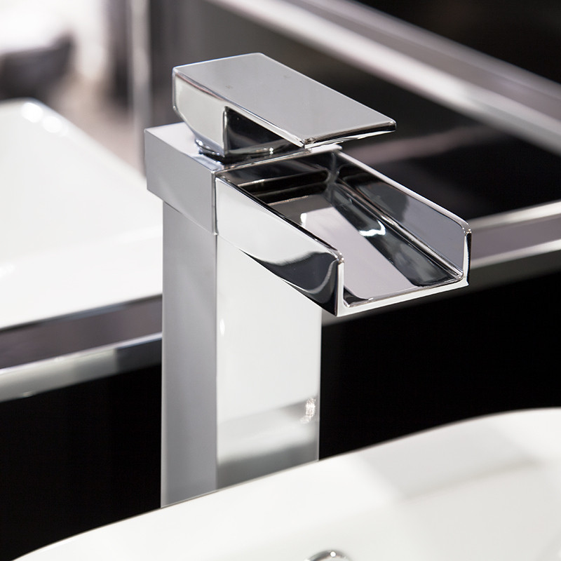 Sanctuary Waterfall Extended Basin Mixer Tap