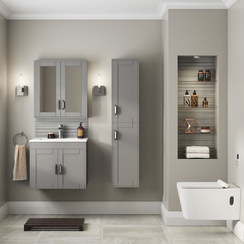 Nottingham Grey Mirrored