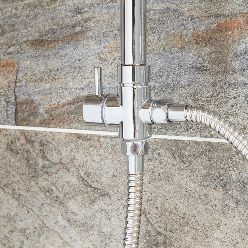 Dualex Multi Function Riser Slide Shower Rail Kit