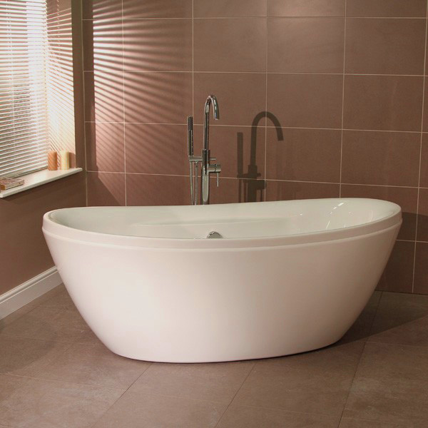 Duo 1750 x 840 Freestanding Oval Bath