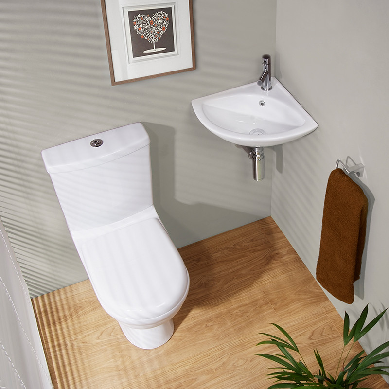 Micro™ Corner Cloakroom Suite