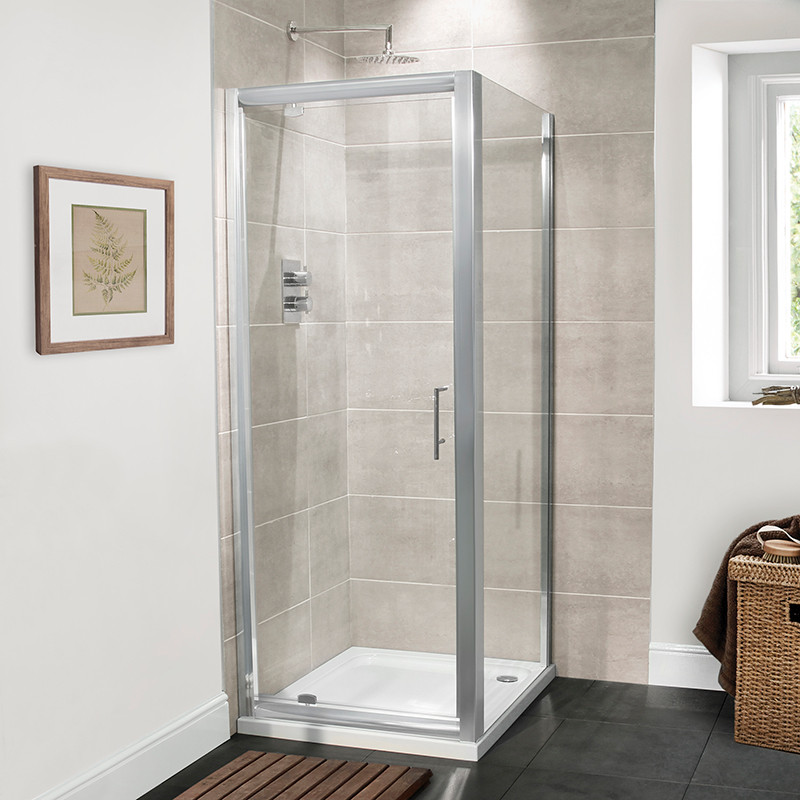 Aquafloe Premium 6mm 760 Pivot Shower Enclosure