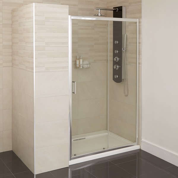 Aqualine 4mm 1100 Sliding Shower Door