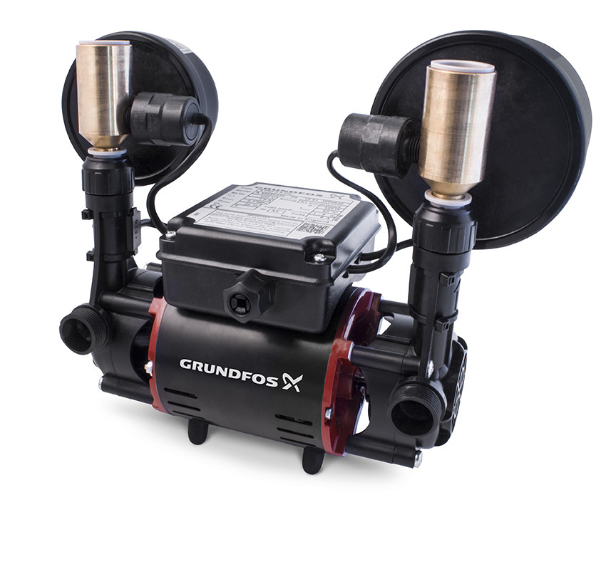 Niagra Centrifugal 1.5 Bar Universal Twin Impeller Centrifugal Shower Pump