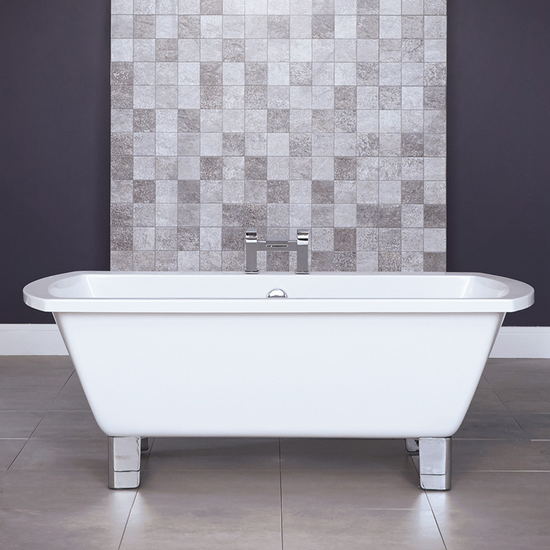 Tabor 1670 X 750 Freestanding Bath With Modern Feet