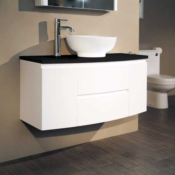 Voss 1010 Wall Mounted Black Countertop Door And Drawer Unit Voss 1010 Wall Mounted Pacific Black Jpg